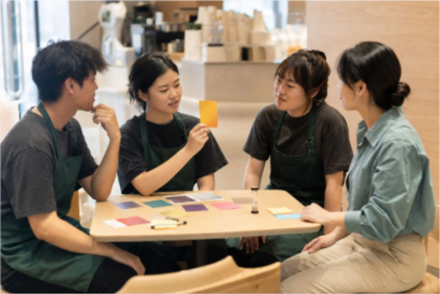 客户项目活动开展瞬间